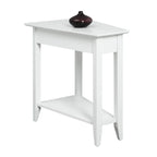 Convenience Concepts Tavolino a cuneo American Heritage con ripiano