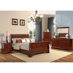 Letto a slitta Rodgers Bordeaux New Classic Furniture