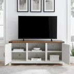 Mobile TV Middlebrook Firebranch da 58 pollici con ante scorrevoli in stile fienile