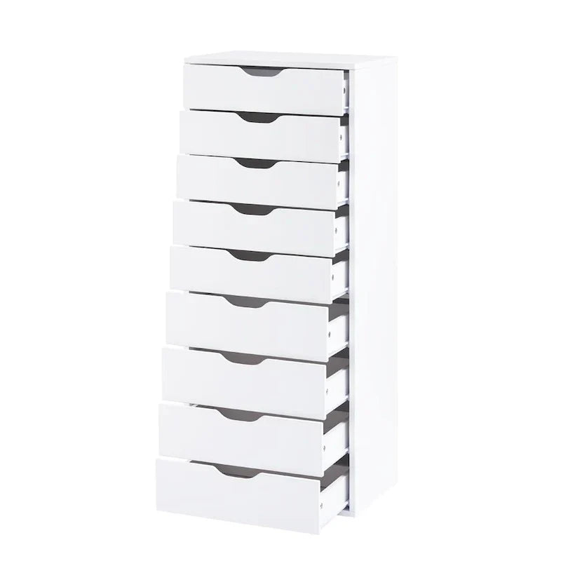 Schedari per ufficio Classificatori in legno Cassettiere orizzontali Classificatori in legno Contenitori su rotelle Contenitori mobili