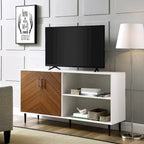 Mobile TV Middlebrook Cassandra da 58 pollici con motivo bookmatch