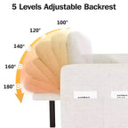 Divano Letto Estraibile 2 in 1 con Chaise Longue Contenitore, Divano Componibile in Ciniglia con Porte USB per Soggiorno