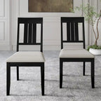 Set da pranzo classico in legno a 7 pezzi CraftPorch