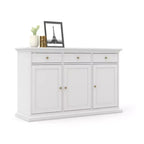 Tvilum, Credenza con 3 Ante e 3 Cassetti, Bianco