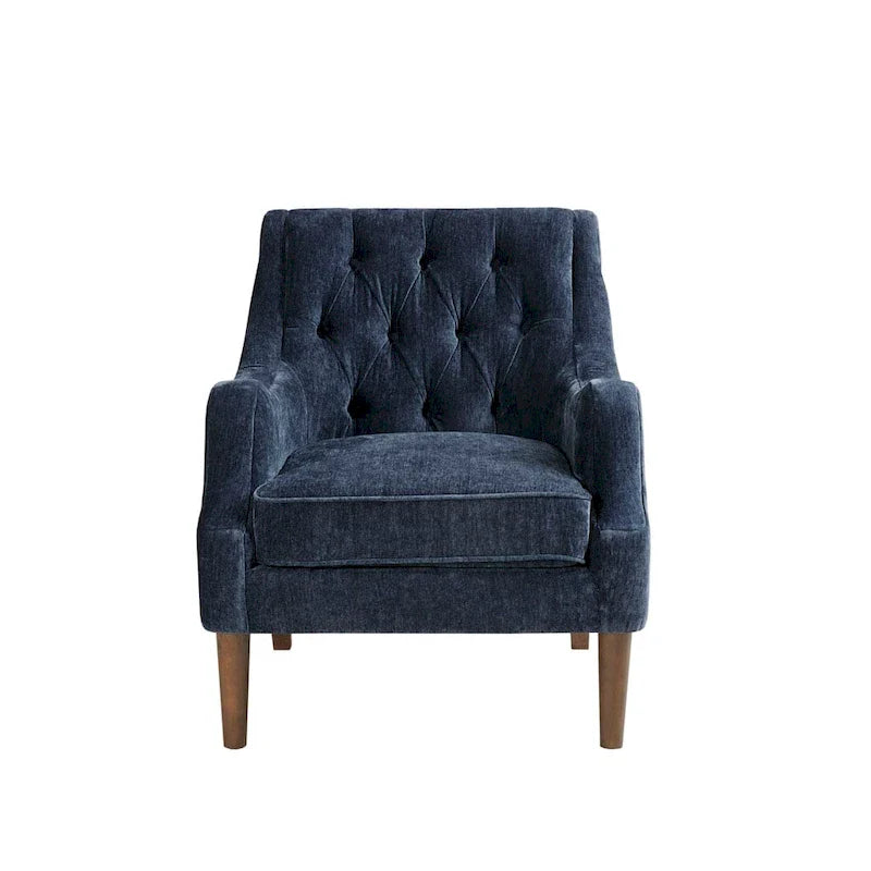 Fauteuil d'appoint capitonné moderne