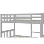 Lit superposé moderne en bois, double sur double avec lit gigogne, convertible en 2 lits