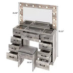 Set toilette bianco