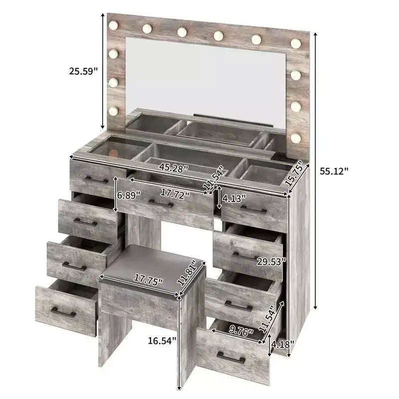 Set toilette bianco